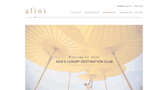 Desktop Screenshot of afini.com
