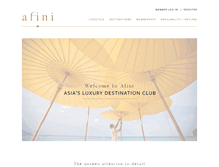 Tablet Screenshot of afini.com